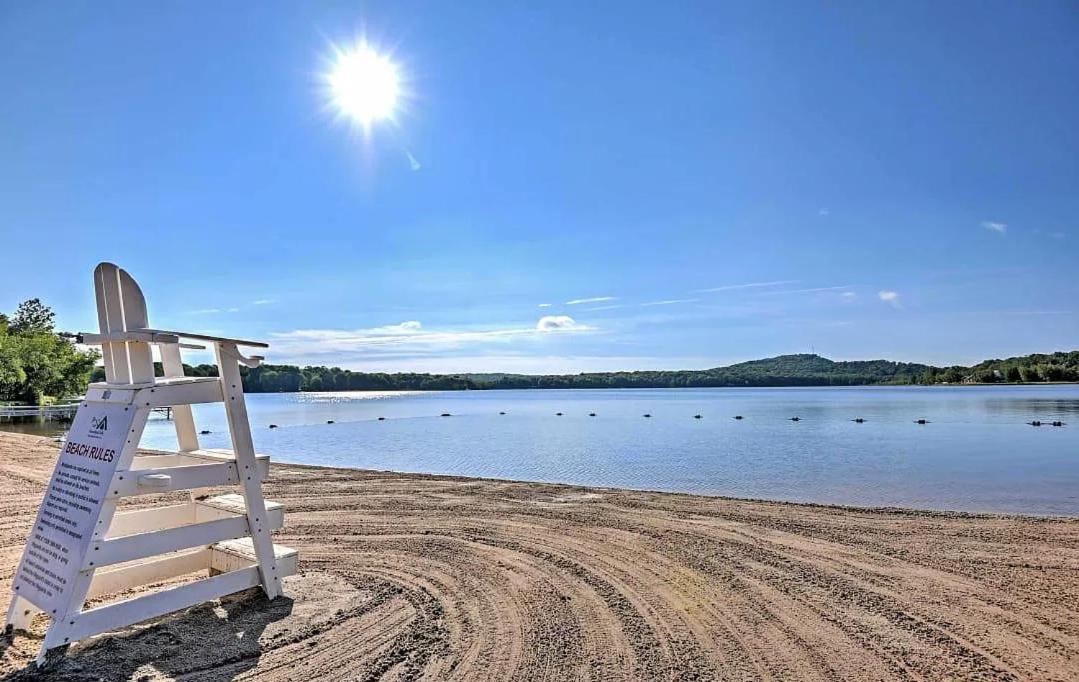 Lakefront Cabin Pvt Beach And Dock - Sunset Marina Arrowhead Lake ภายนอก รูปภาพ